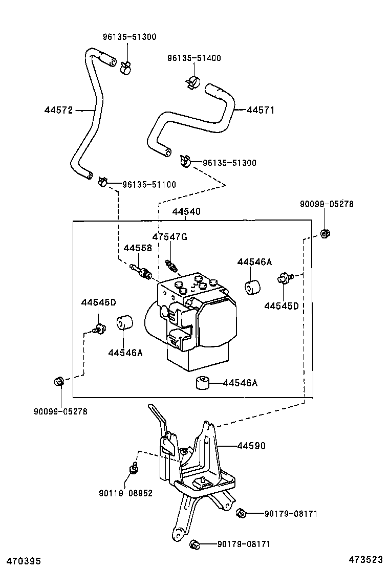 47378-40010 PROTECTOR, TUBE, UPPER product image
