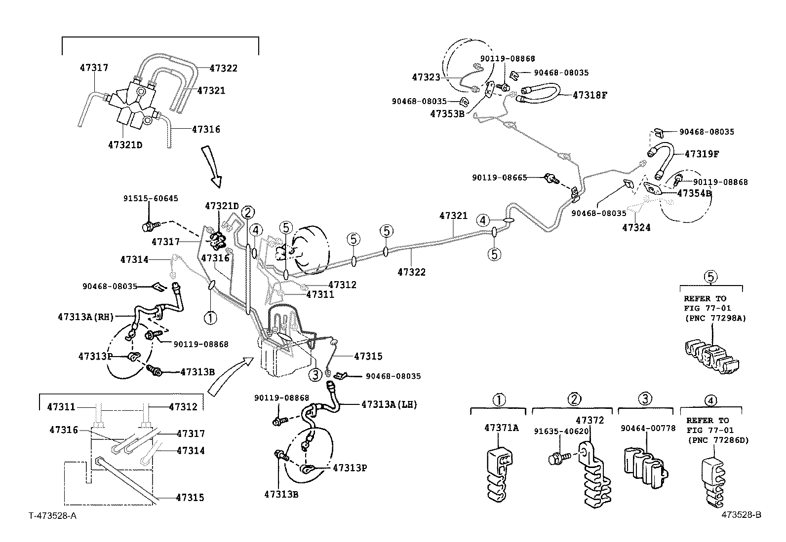 44590-52090 BRACKET ASSY, BRAKE ACTUATOR product image