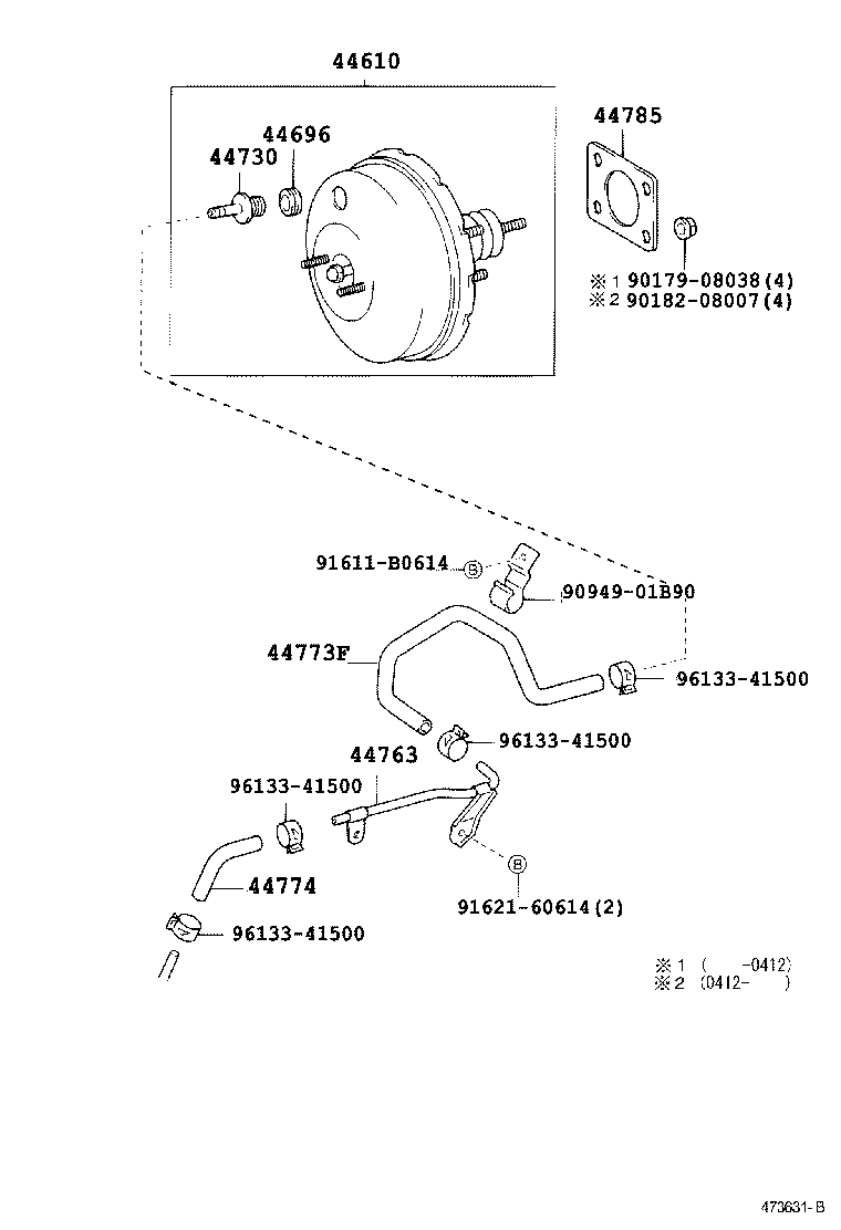 Toyota 90480-24015 GROMMET, CHECK VALVE