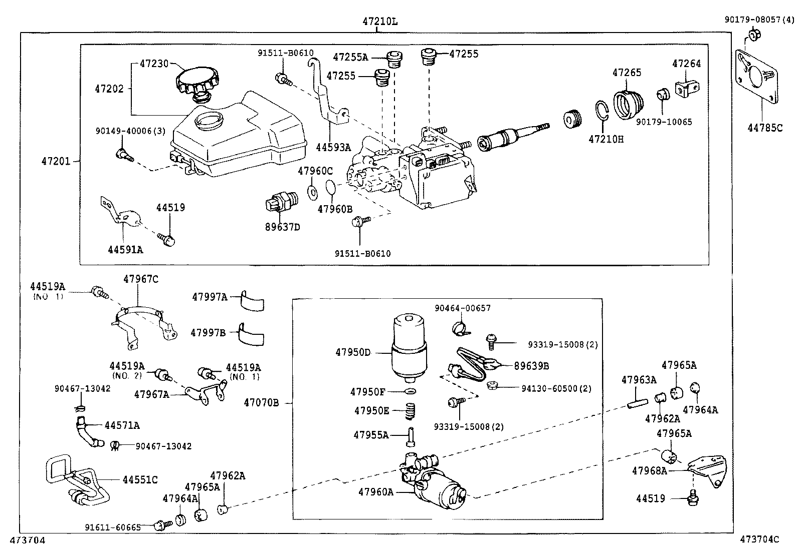 Thumbnail 3 for 47200-0C073