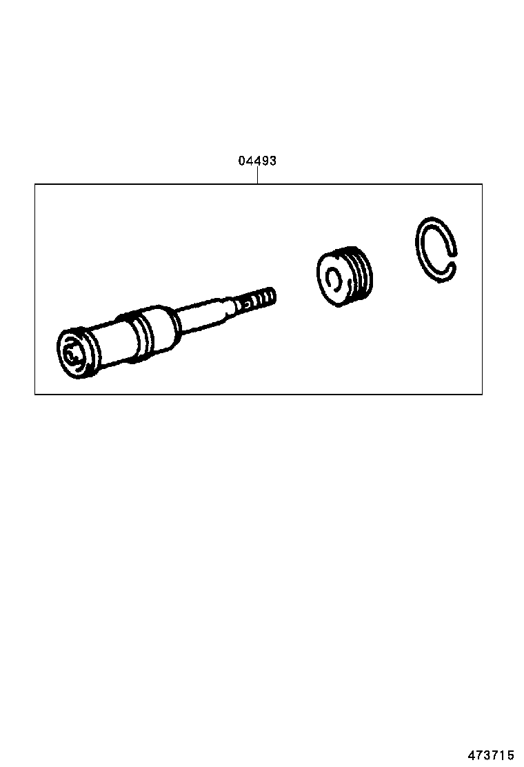 44785-0C020 GASKET, BRAKE BOOSTER product image