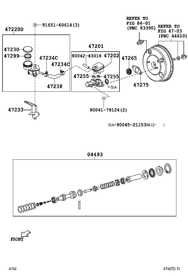47299-87401 STRAINER, BRAKE MASTER CYLINDER RESERVOIR product image
