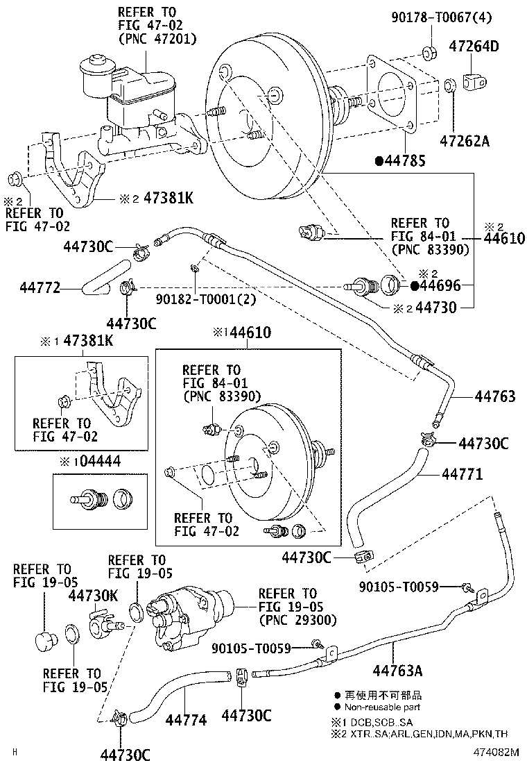 Toyota 44776-0K030 HOSE, BRAKE BOOSTER