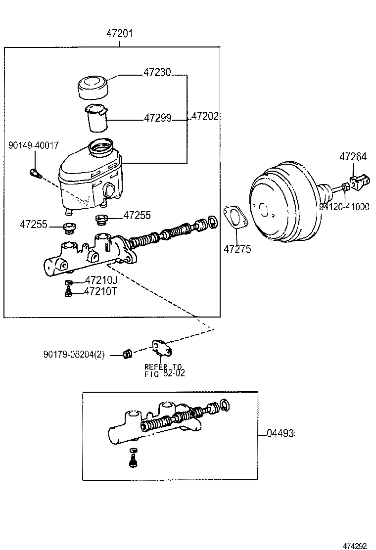 44785-0C020 GASKET, BRAKE BOOSTER product image