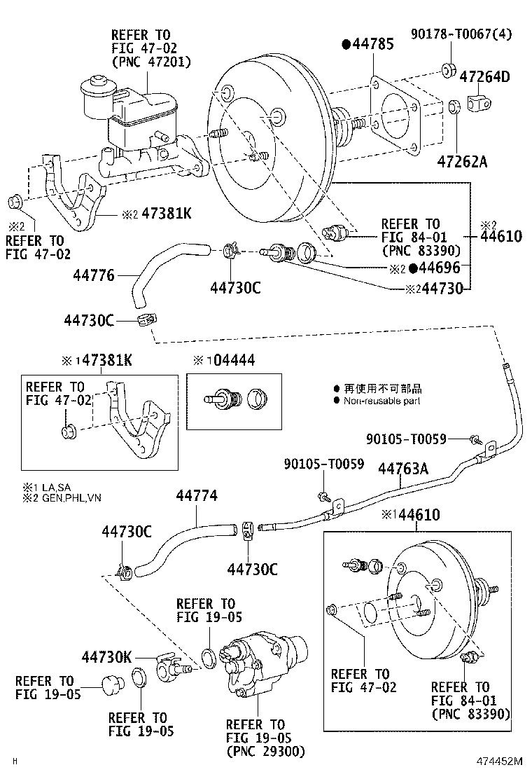 44776-0K030 HOSE, BRAKE BOOSTER product image