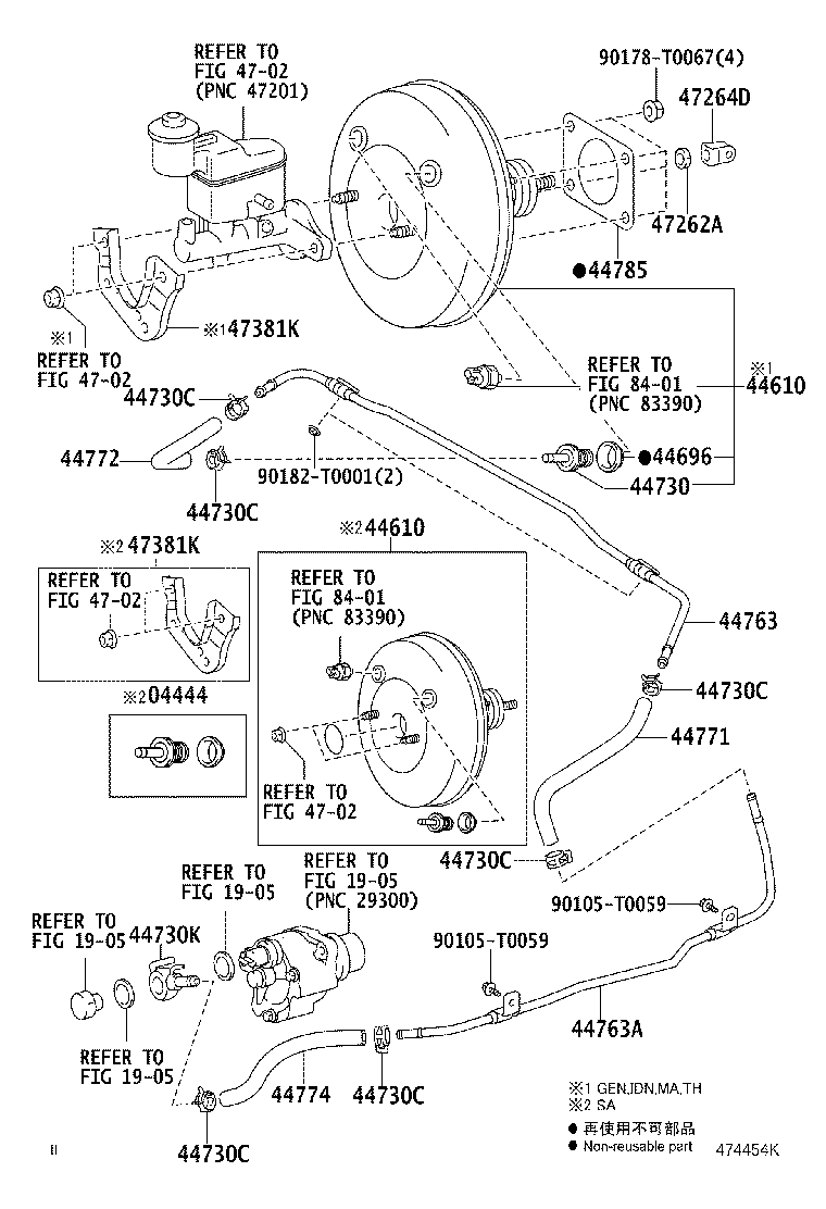 44776-0K030 HOSE, BRAKE BOOSTER product image