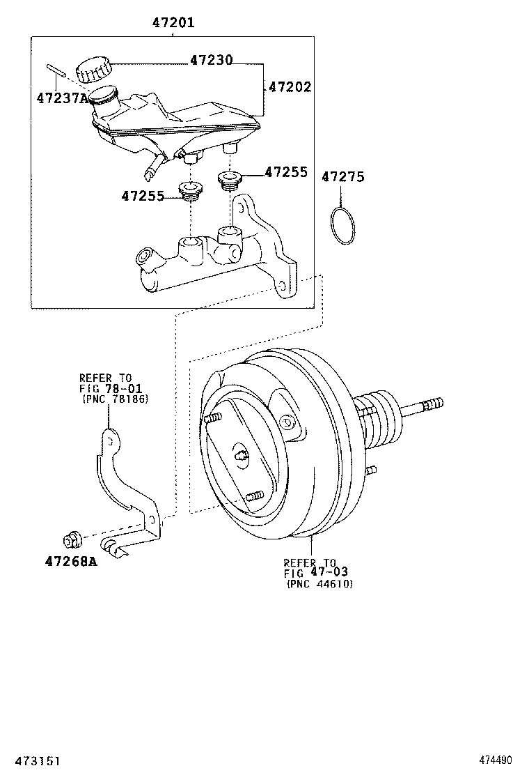 47255-02030 GROMMET, MASTER CYLINDER RESERVOIR product image