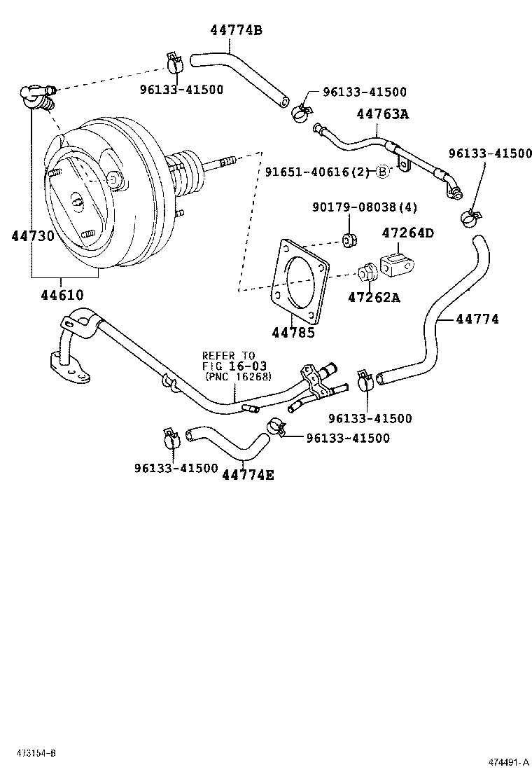 44730-02030 VALVE ASSY, VACUUM CHECK(FOR BRAKE) product image