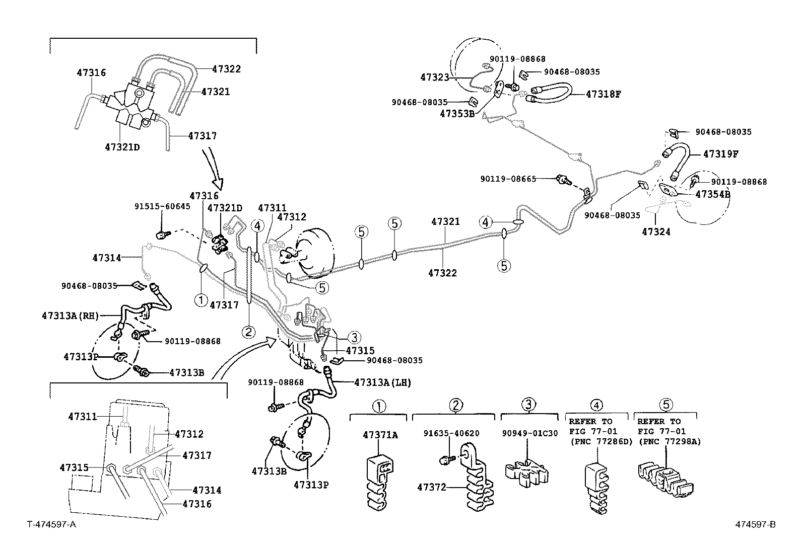 44590-52090 BRACKET ASSY, BRAKE ACTUATOR product image