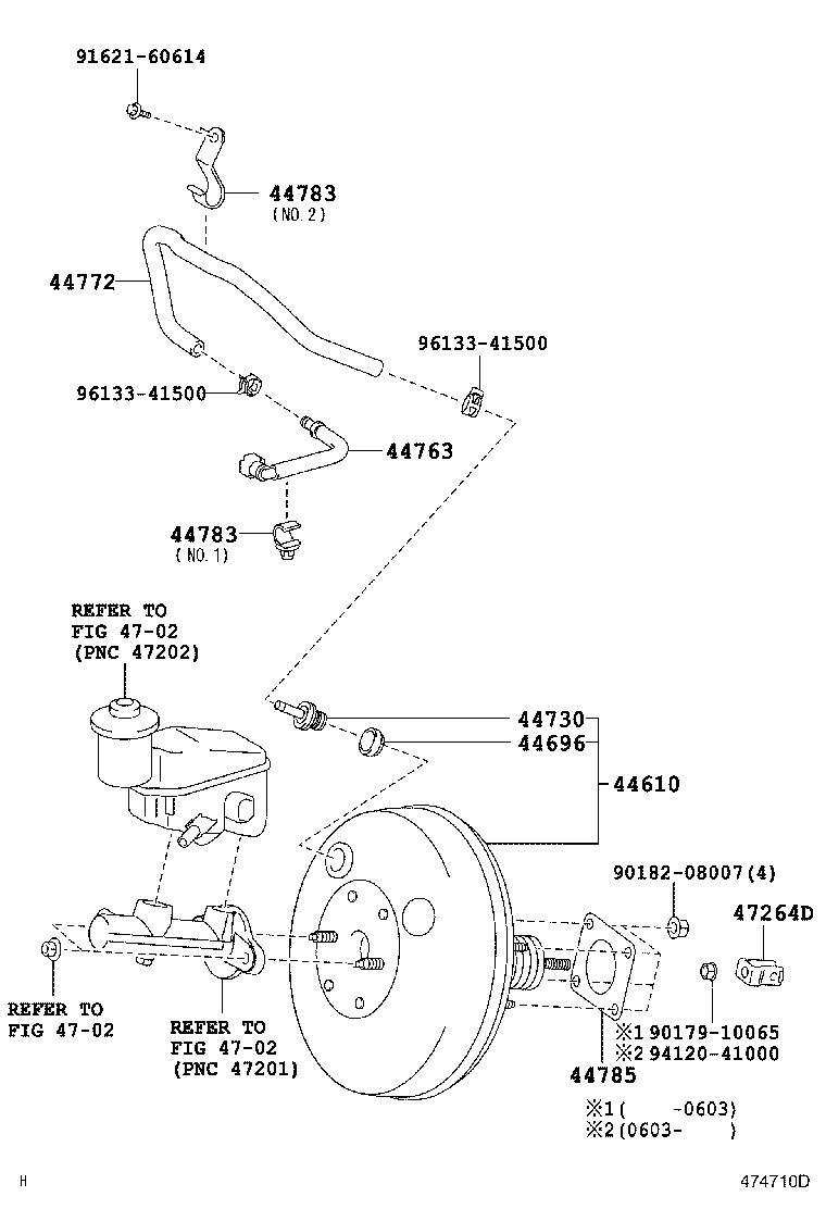 44730-10020 VALVE ASSY, VACUUM CHECK(FOR BRAKE) product image
