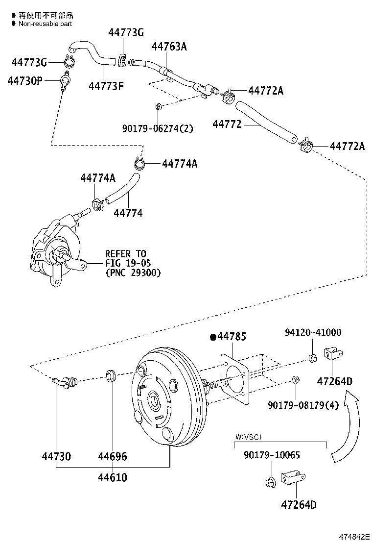 44610-42271 BOOSTER ASSY, BRAKE product image