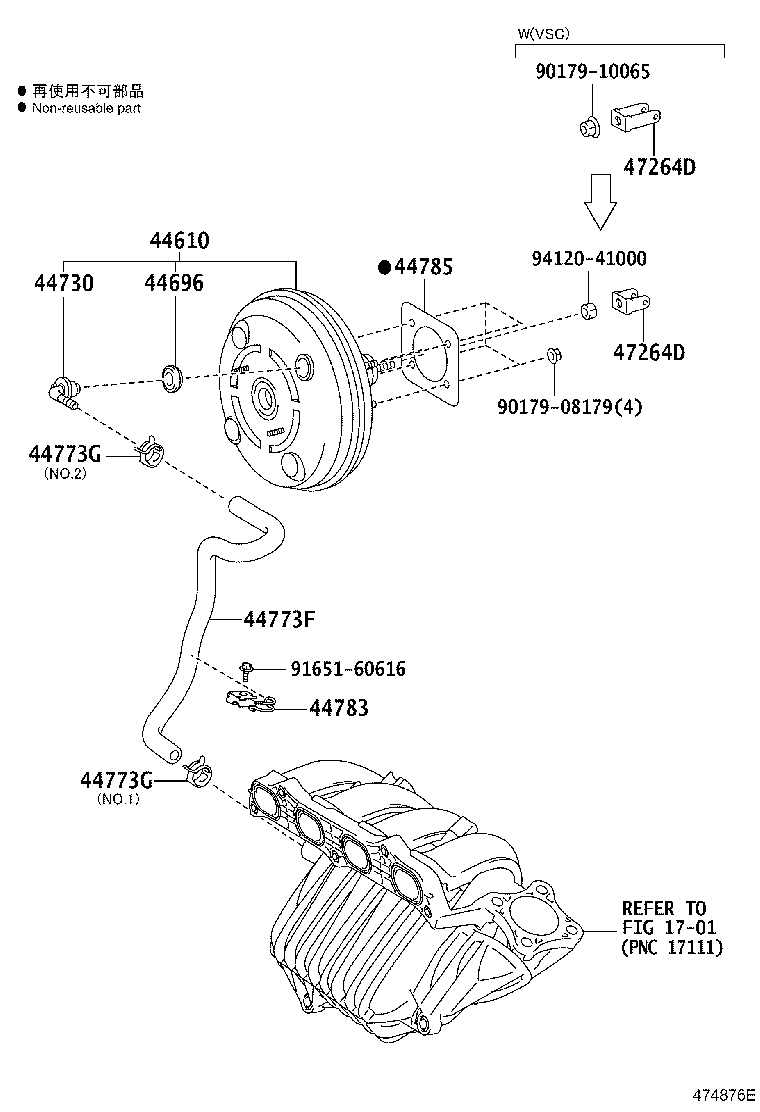 44610-42271 BOOSTER ASSY, BRAKE product image