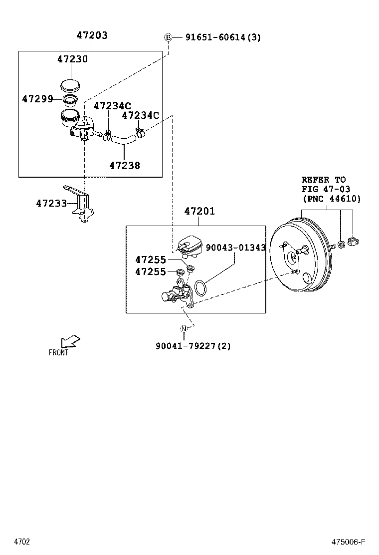 47255-B2040 GROMMET, MASTER CYLINDER RESERVOIR product image