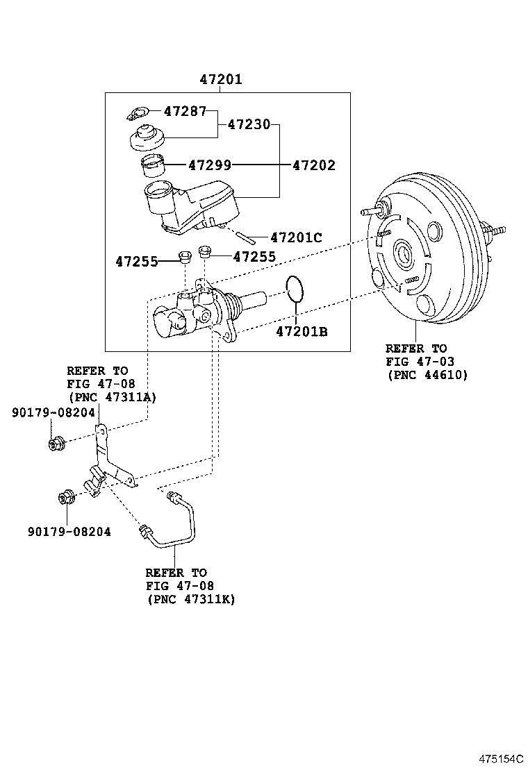 44255-33050 TUBE, BRAKE STROKE SIMULATOR product image