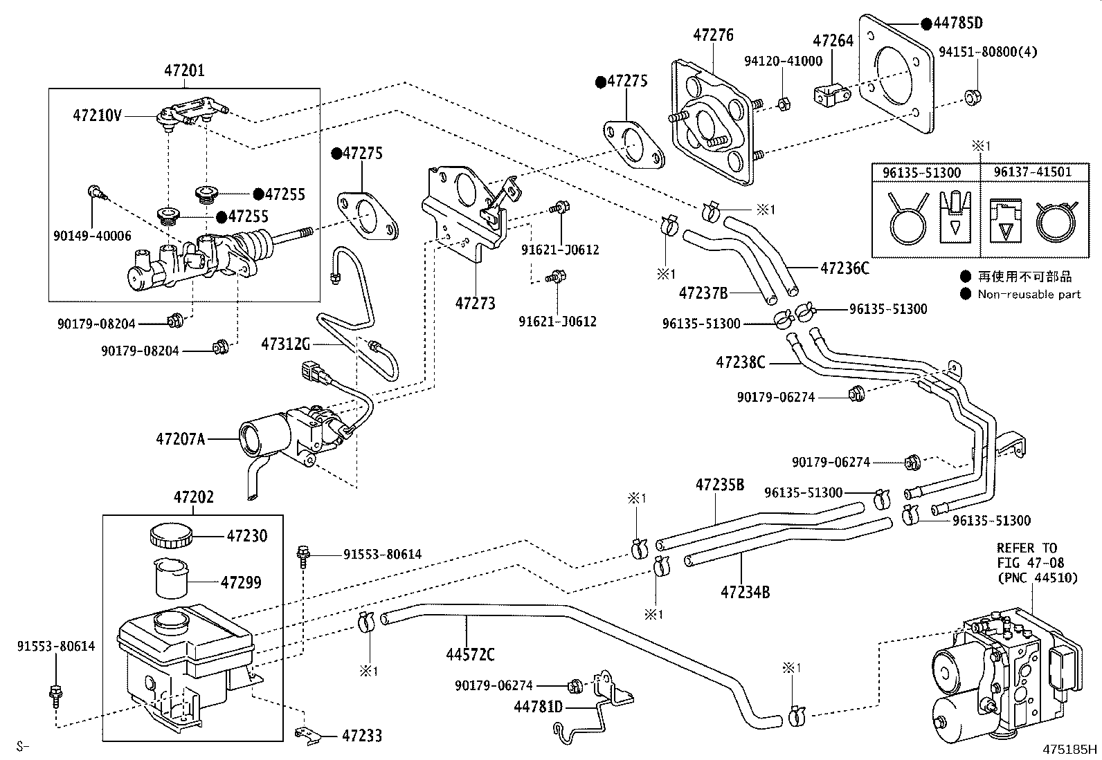 47207-28070 CYLINDER SUB-ASSY, BRAKE STROKE SIMULATOR product image