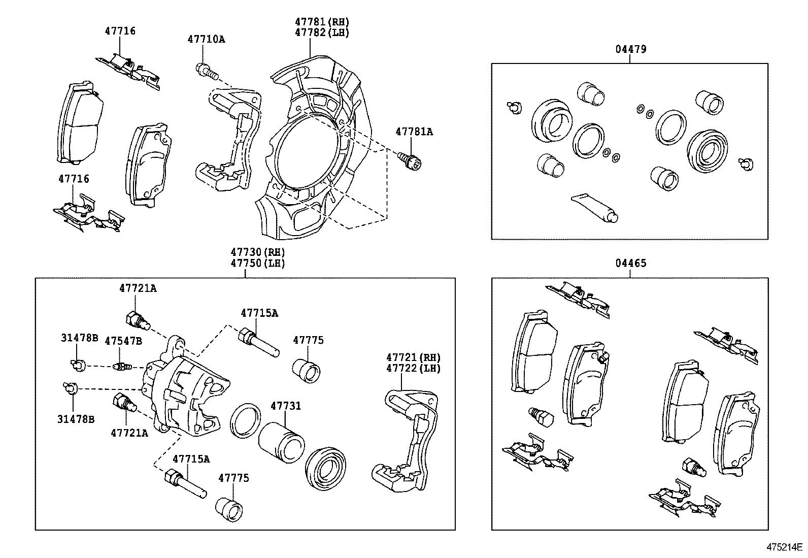 47715-8Y004 BOLT(FOR FRONT DISC BRAKE CYLINDER MOUNTING) product image
