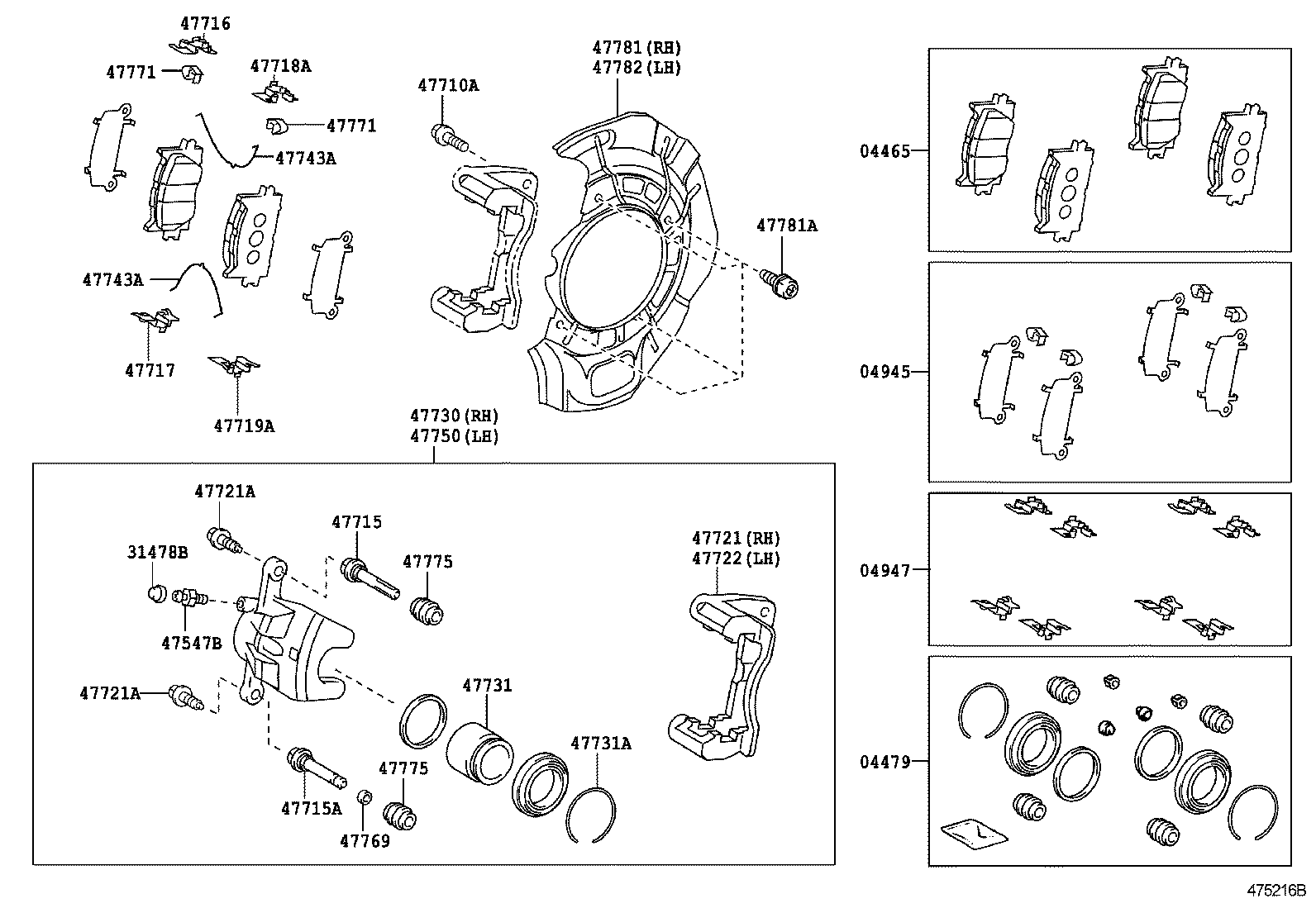 47715-8Y004 BOLT(FOR FRONT DISC BRAKE CYLINDER MOUNTING) product image