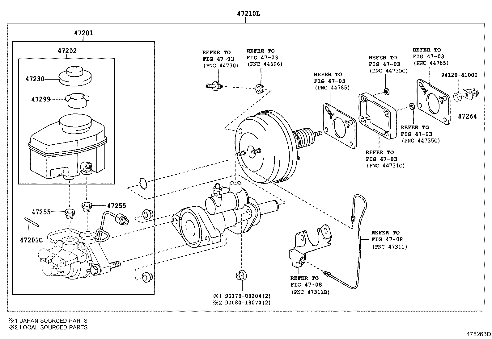 Thumbnail 4 for 47200-0C073