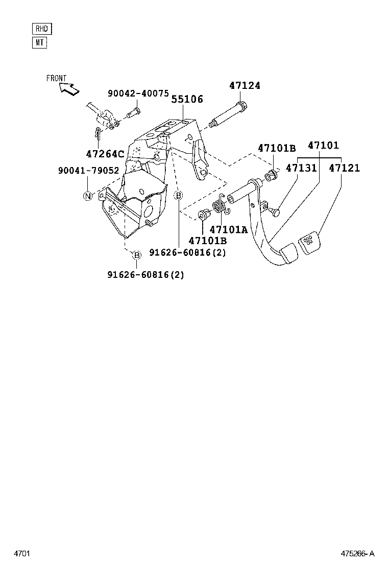 Thumbnail 2 for 47124-B0010
