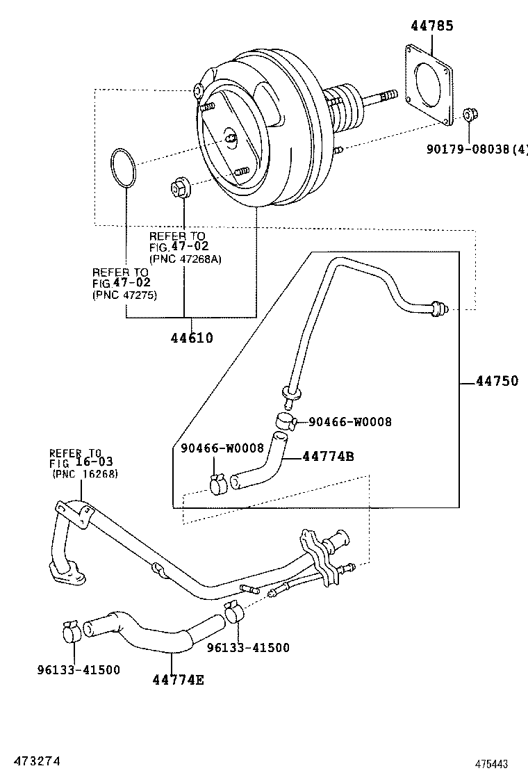 44610-09070 BOOSTER ASSY, BRAKE product image