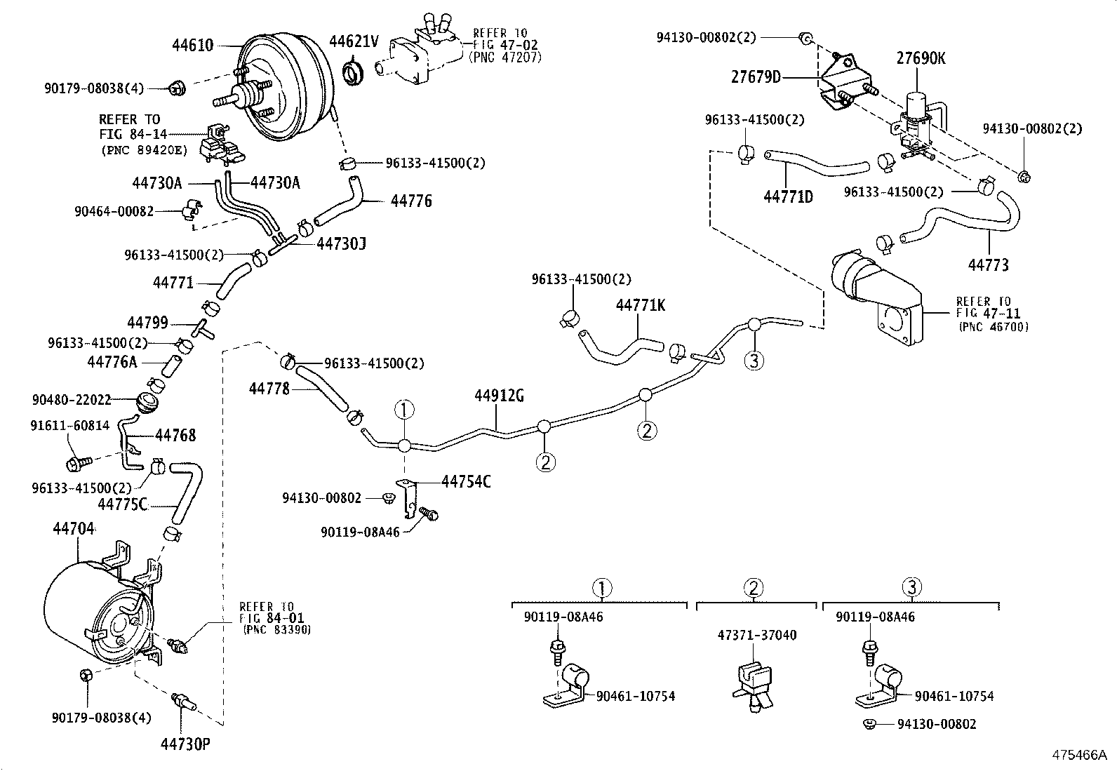 27679-78210 BRACKET, EXHAUST BRAKE SOLENOID product image