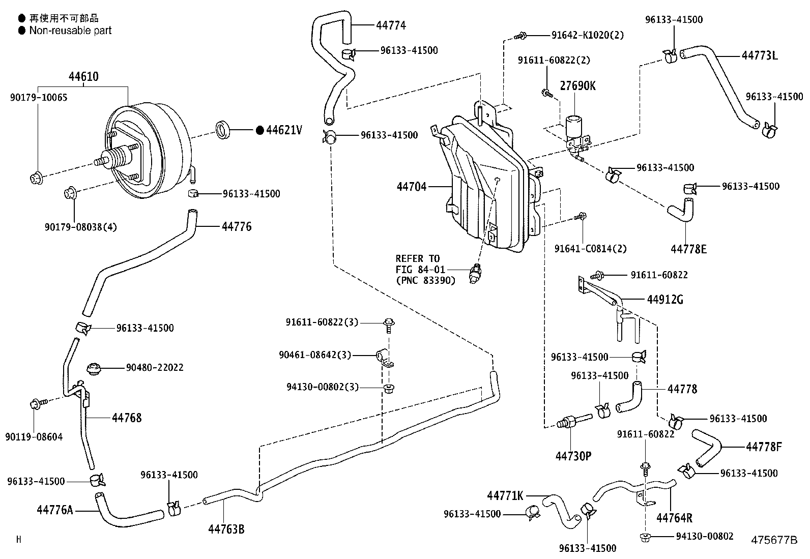 27679-0W010 BRACKET, EXHAUST BRAKE SOLENOID product image