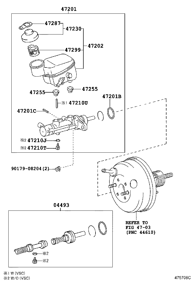90401-10012 BOLT, UNION(FOR MASTER CYLINDER FLUID OUTLET) product image