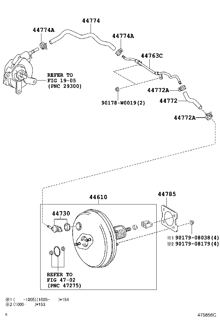 44610-09660 BOOSTER ASSY, BRAKE product image