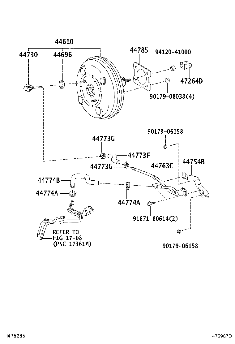 44610-20A01 BOOSTER ASSY, BRAKE product image