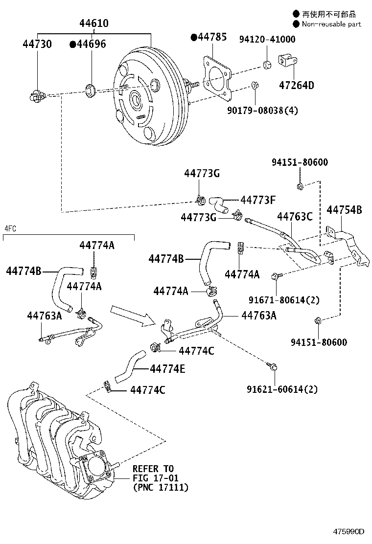 44610-12C91 BOOSTER ASSY, BRAKE product image