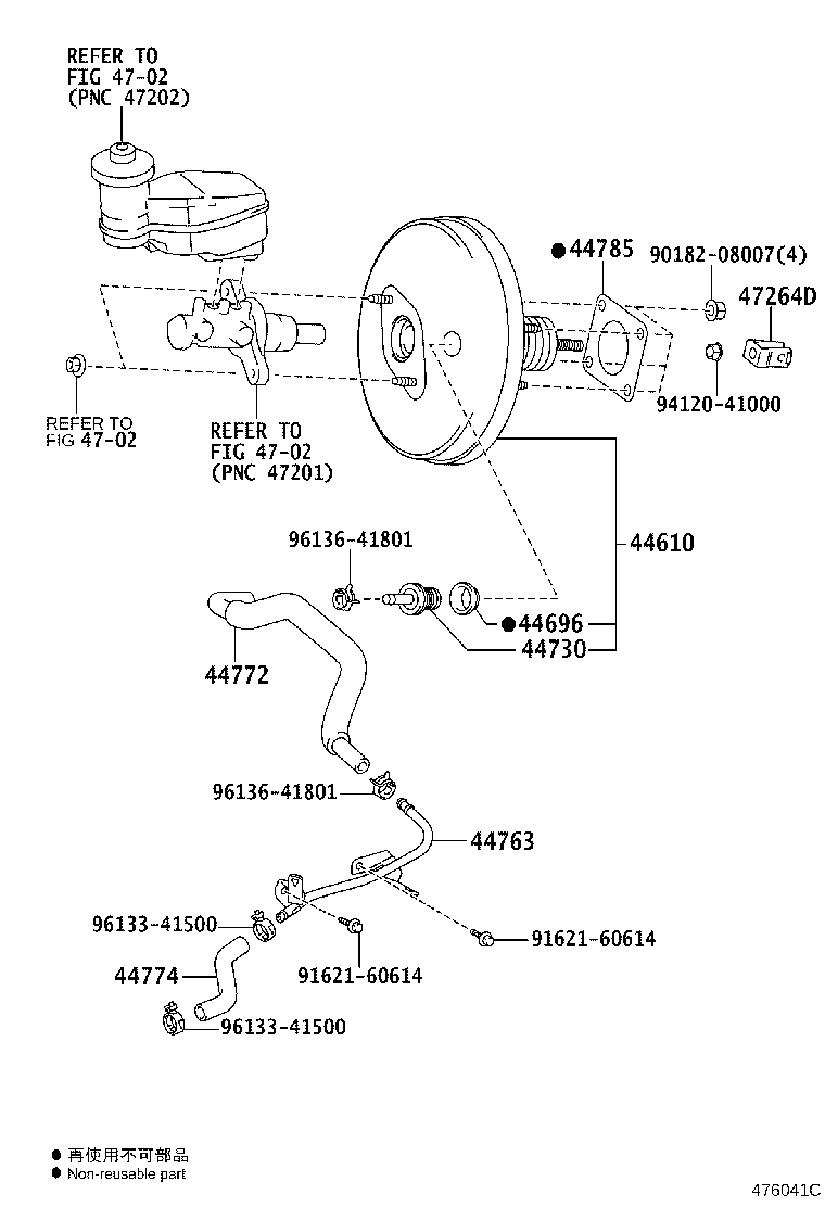 44610-52C80 BOOSTER ASSY, BRAKE product image