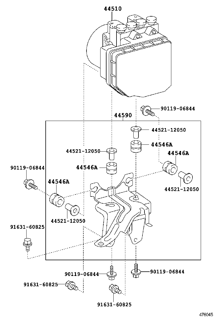 Thumbnail 2 for 44590-52200