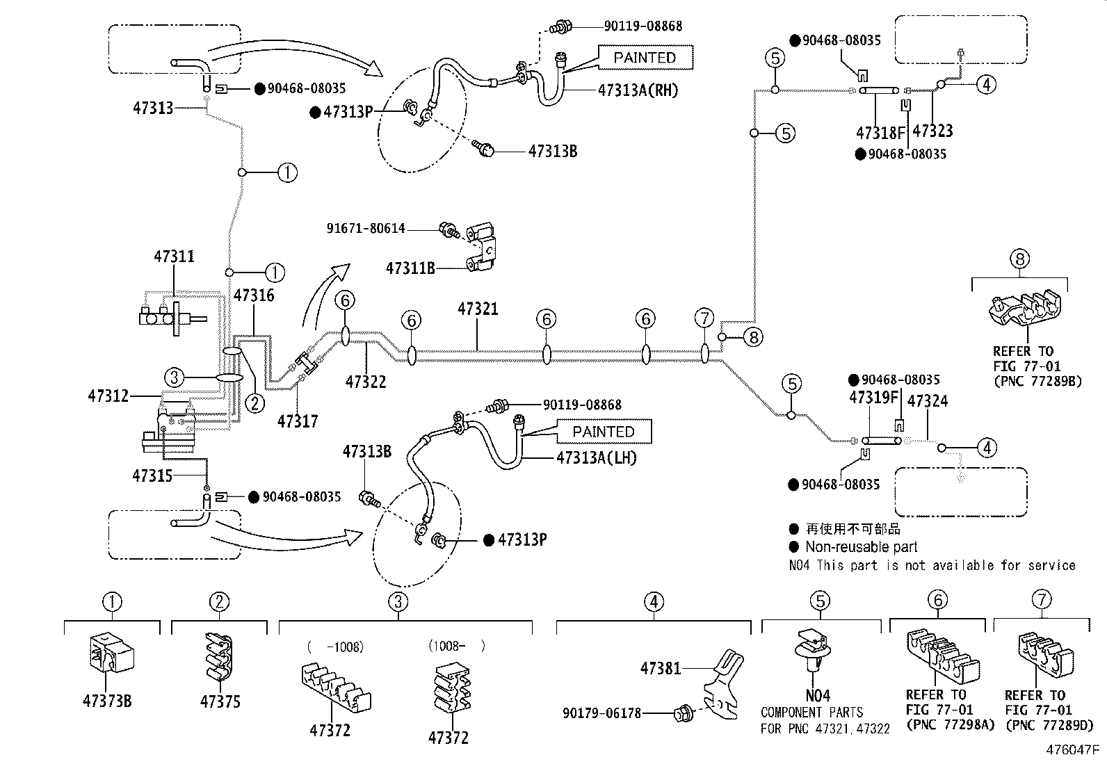 Toyota 44590-52200 BRACKET ASSY, BRAKE ACTUATOR