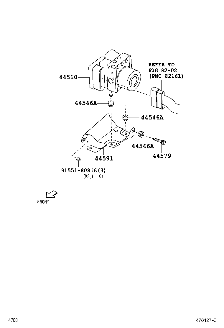 47190-B5010 VALVE ASSY, PROPORTIONING & BY-PASS product image