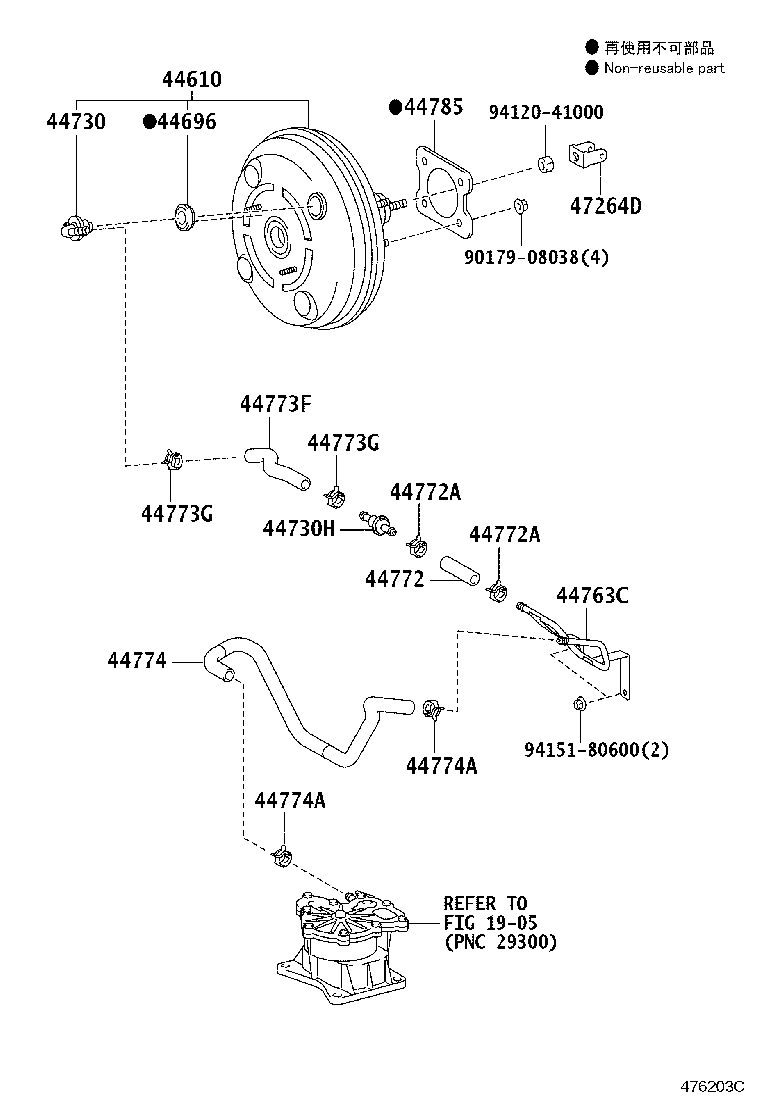 44610-12C91 BOOSTER ASSY, BRAKE product image