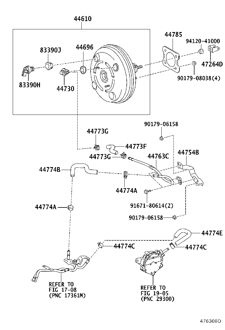 44610-20A01 BOOSTER ASSY, BRAKE product image