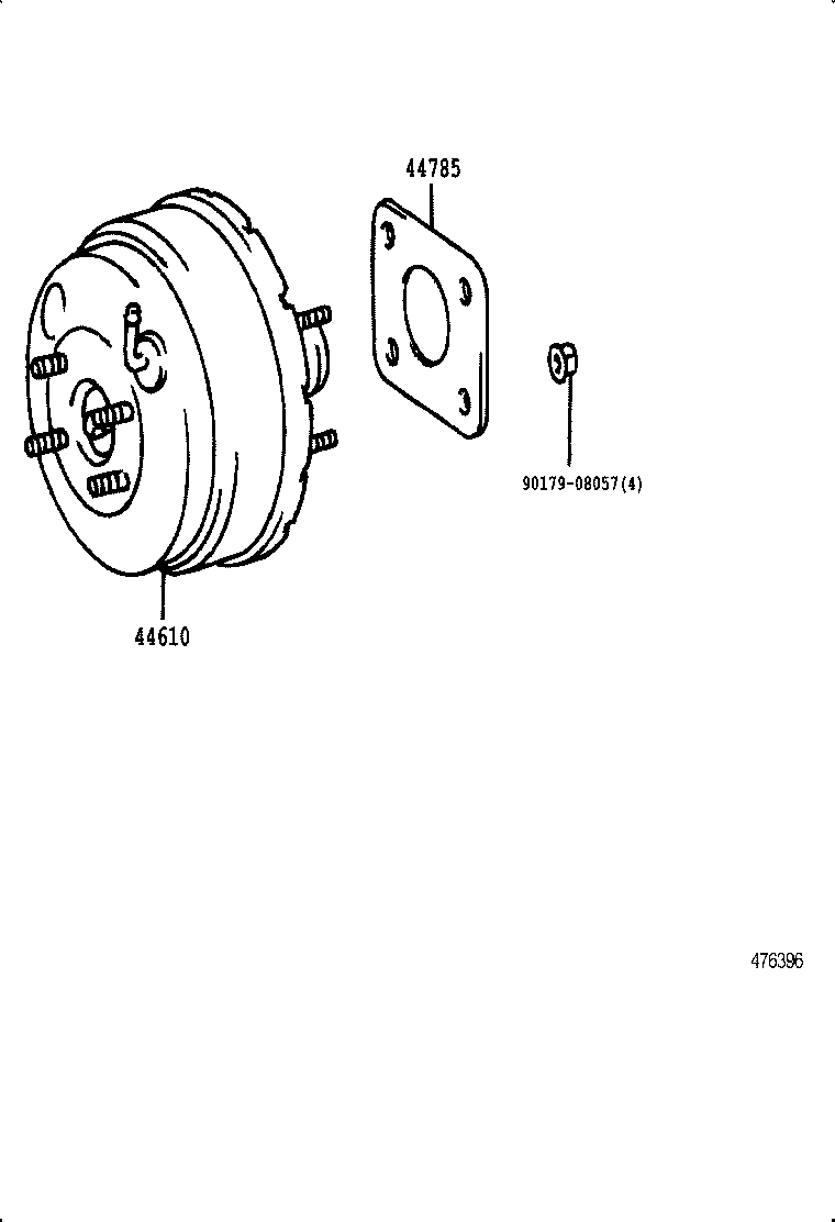 44774-28130 HOSE, UNION TO CONNECTOR TUBE product image