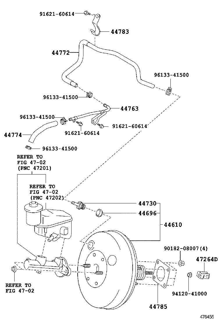 44785-06020 GASKET, BRAKE BOOSTER product image