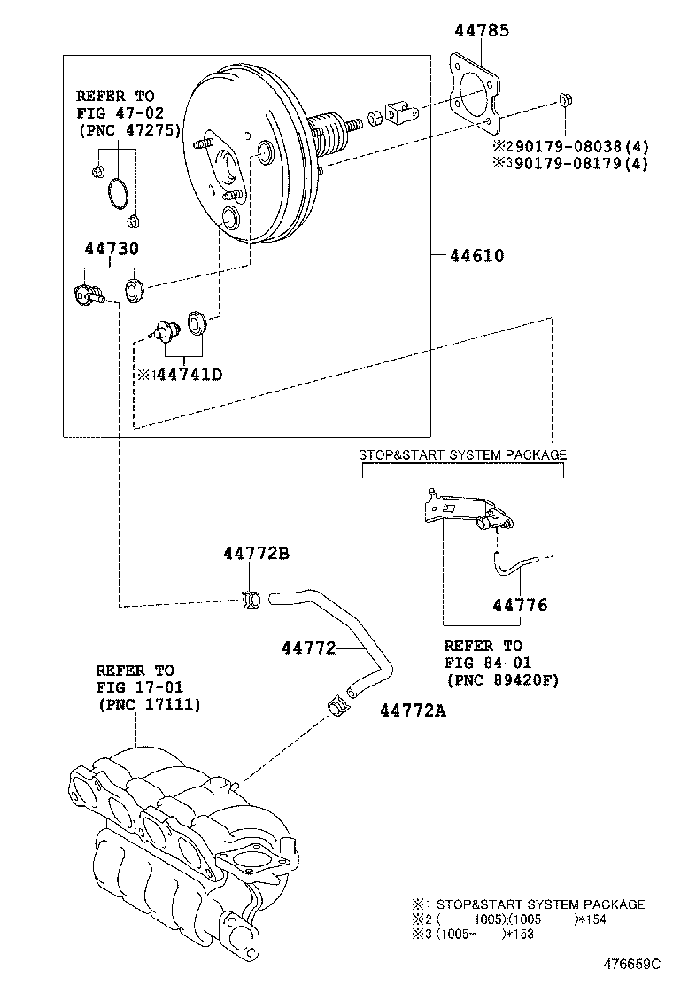 44610-09660 BOOSTER ASSY, BRAKE product image
