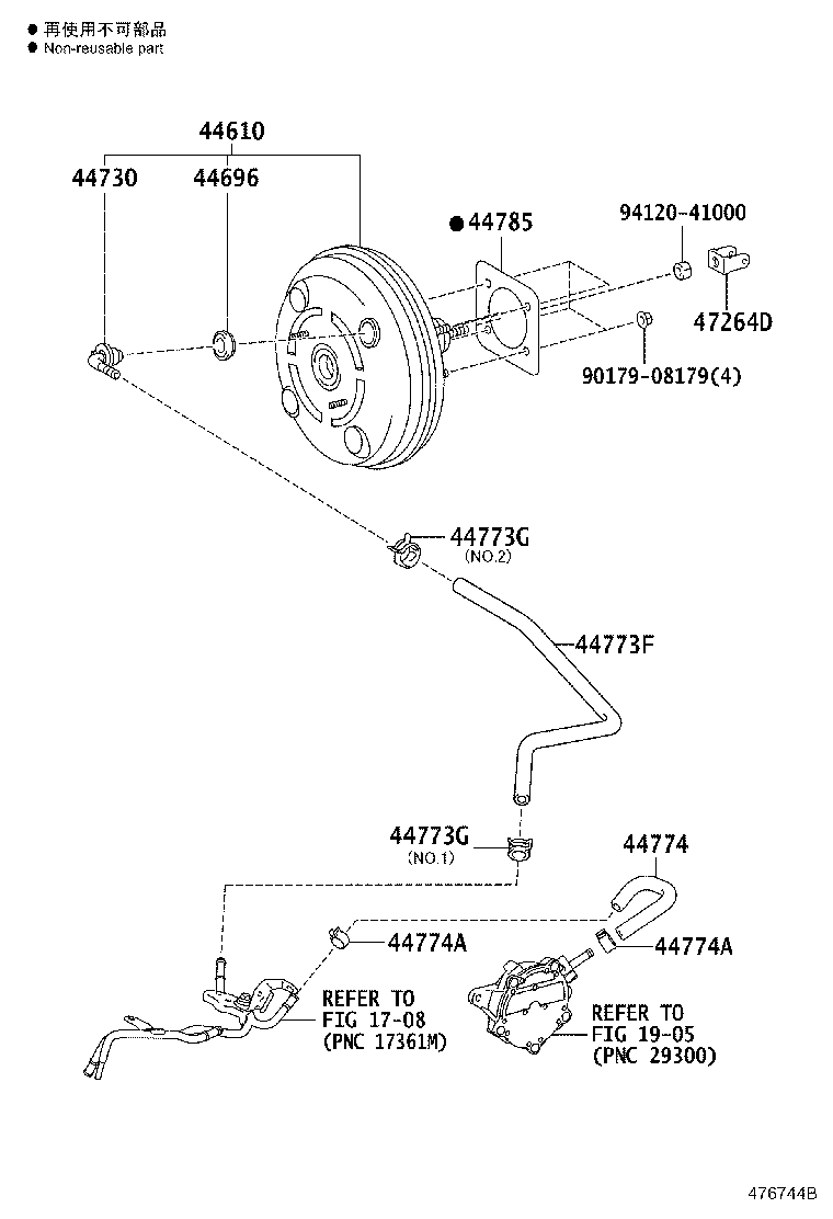 44610-42271 BOOSTER ASSY, BRAKE product image