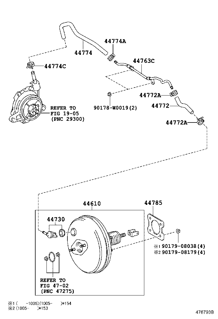 44610-09660 BOOSTER ASSY, BRAKE product image