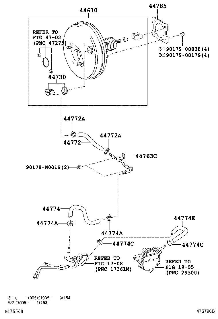 44610-09660 BOOSTER ASSY, BRAKE product image