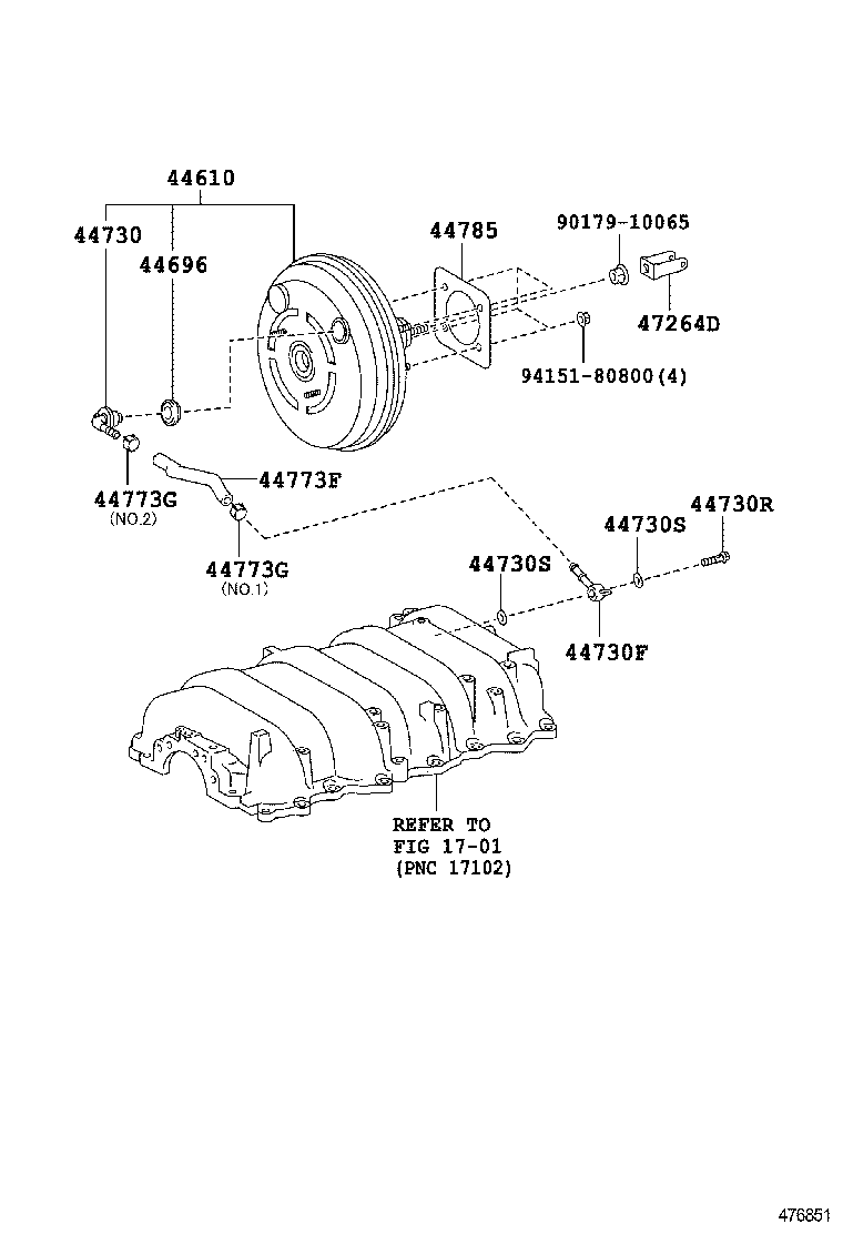 44610-30B40 BOOSTER ASSY, BRAKE product image
