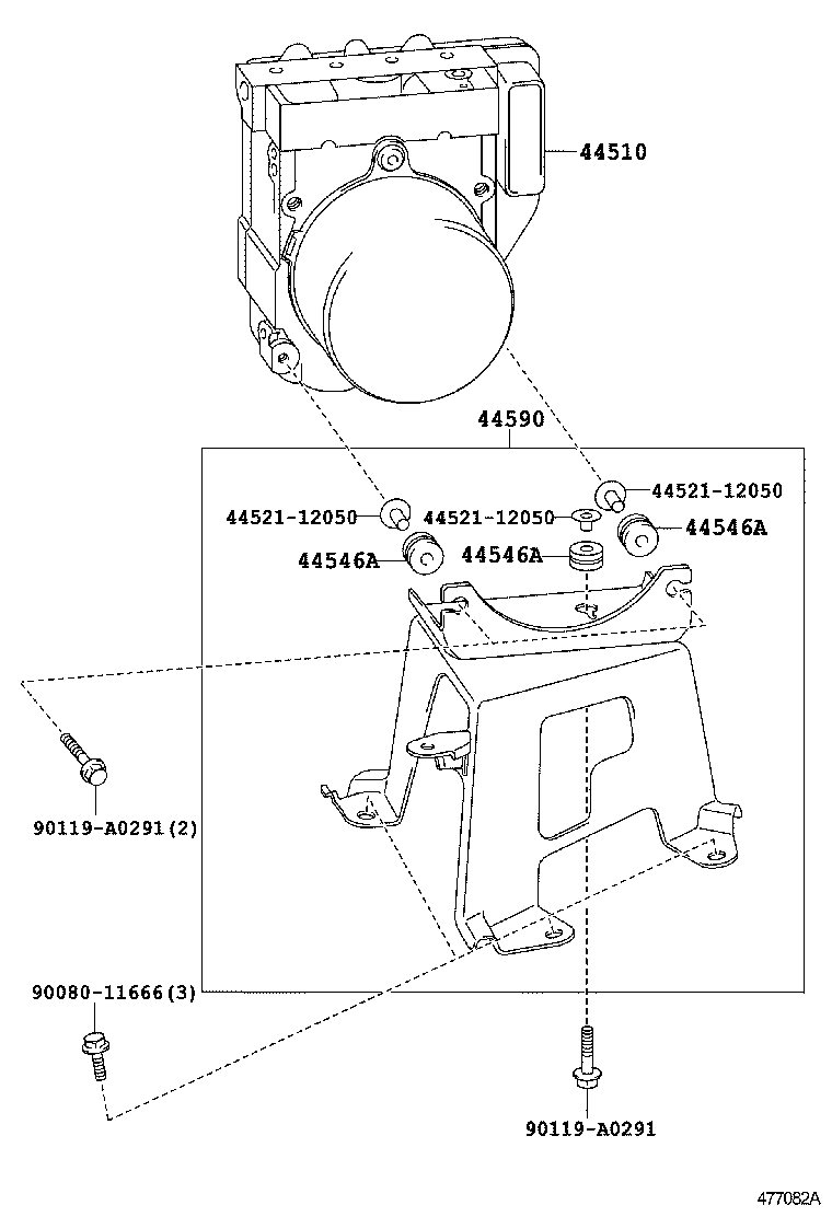 Thumbnail 2 for 47321-0E040