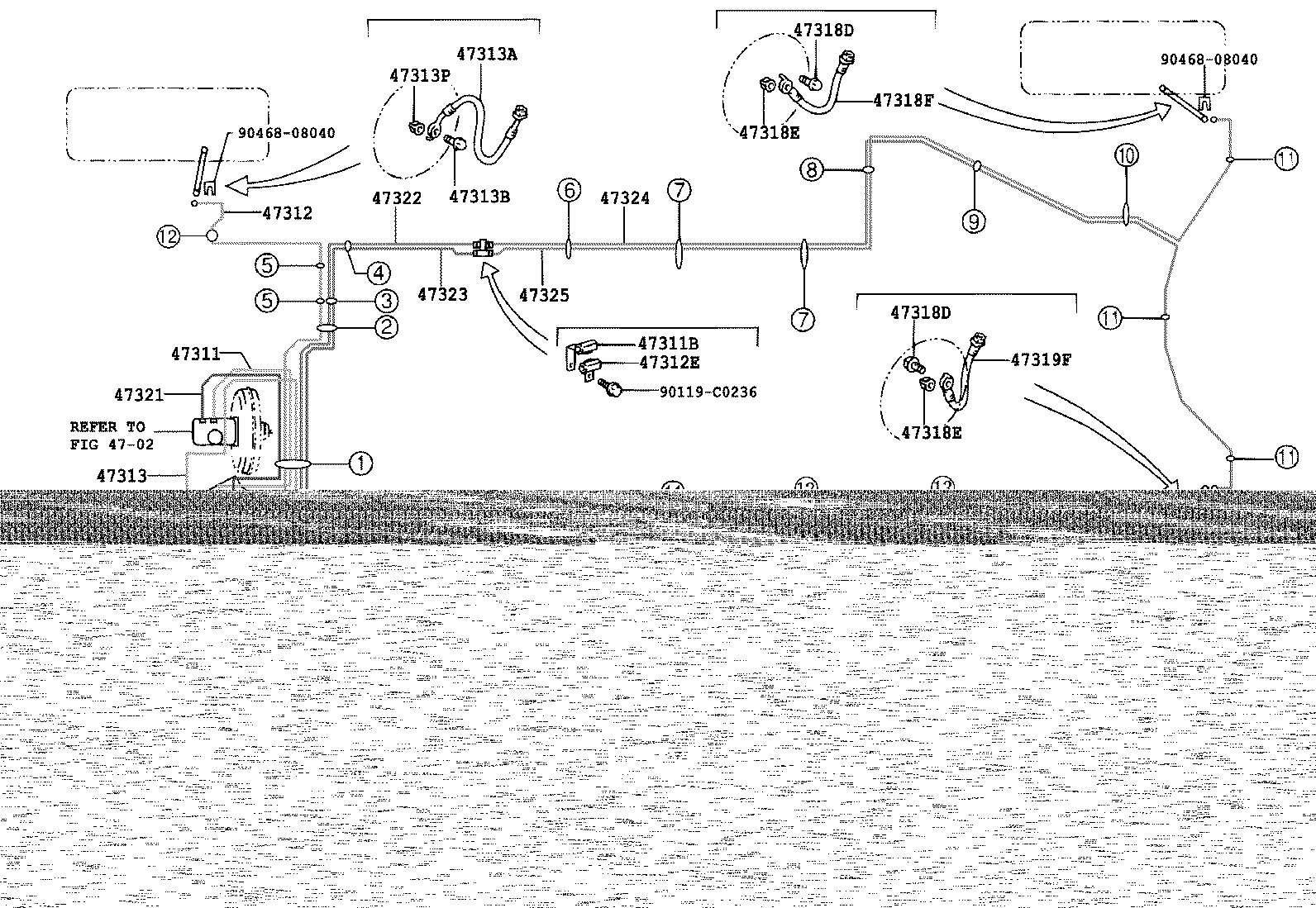44050-30740 ACTUATOR ASSY, BRAKE product image