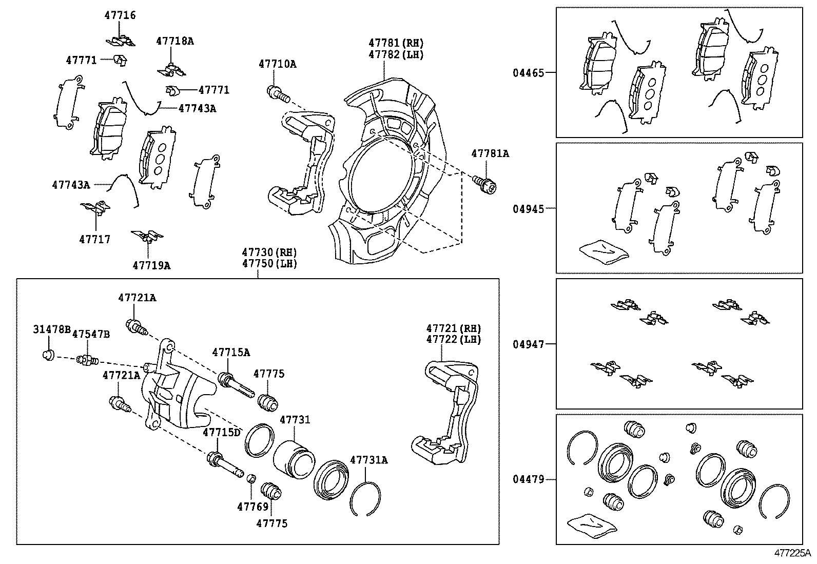 47715-8Y004 BOLT(FOR FRONT DISC BRAKE CYLINDER MOUNTING) product image