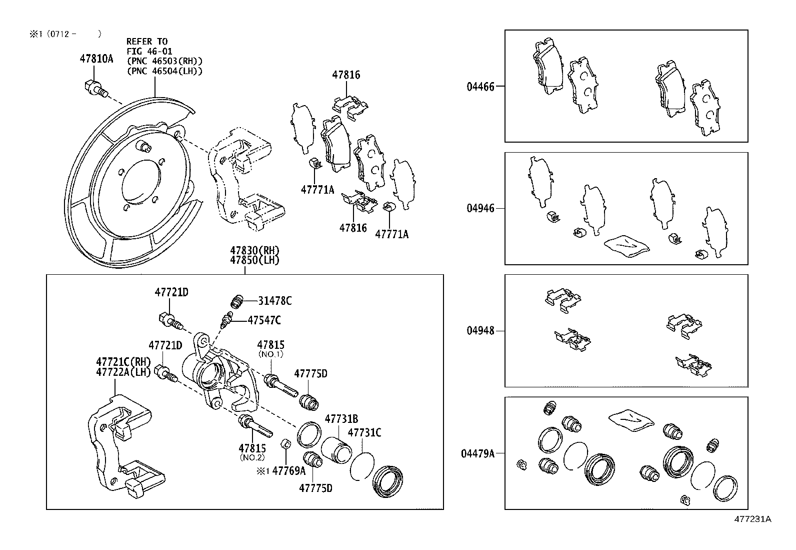 90119-10578 BOLT, HEXAGON(FOR REAR CALIPER) product image