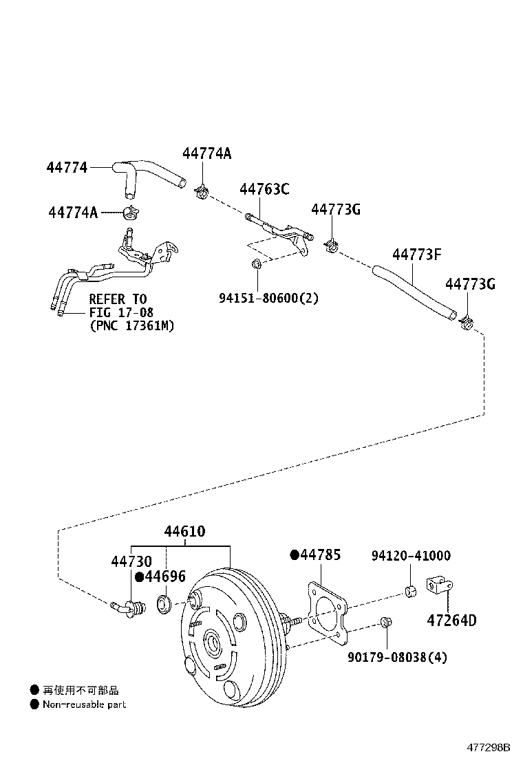 44610-12C91 BOOSTER ASSY, BRAKE product image