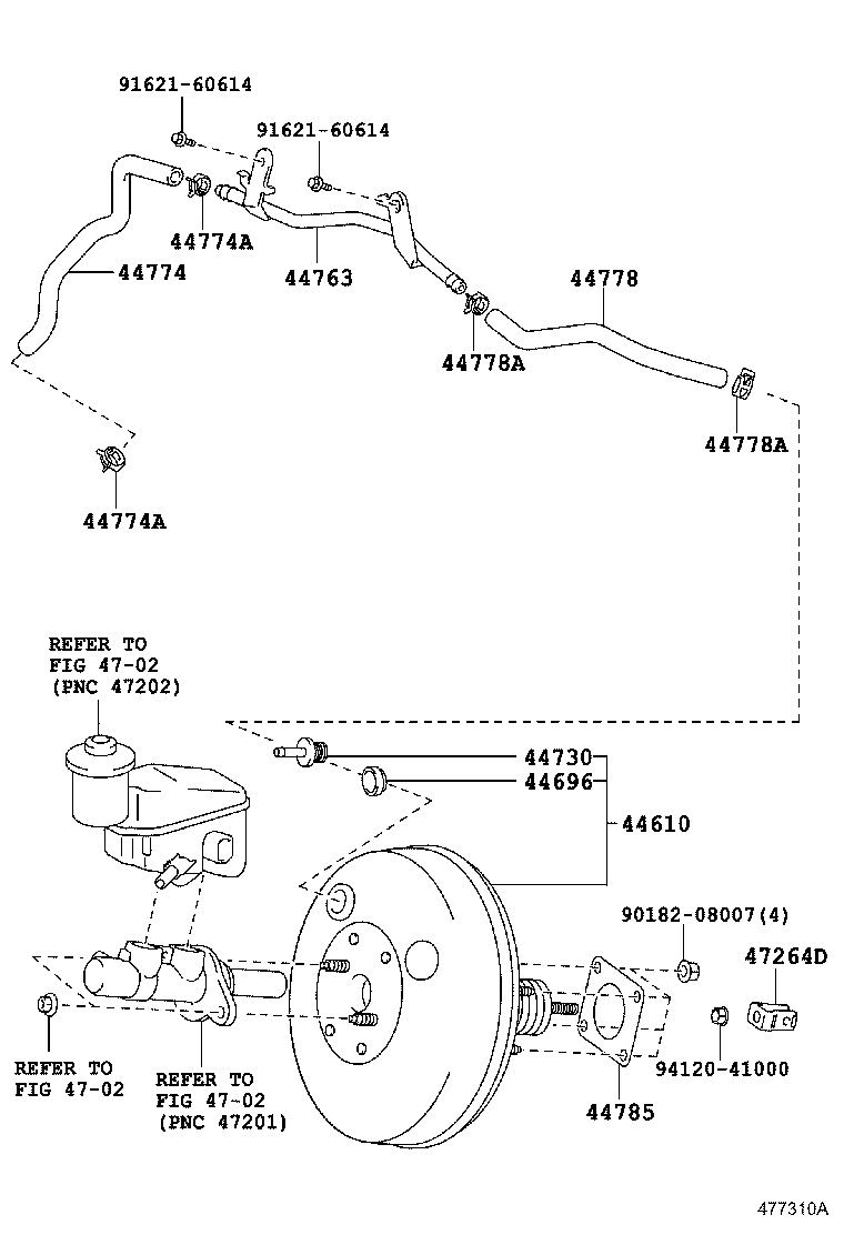 44610-52680 BOOSTER ASSY, BRAKE product image
