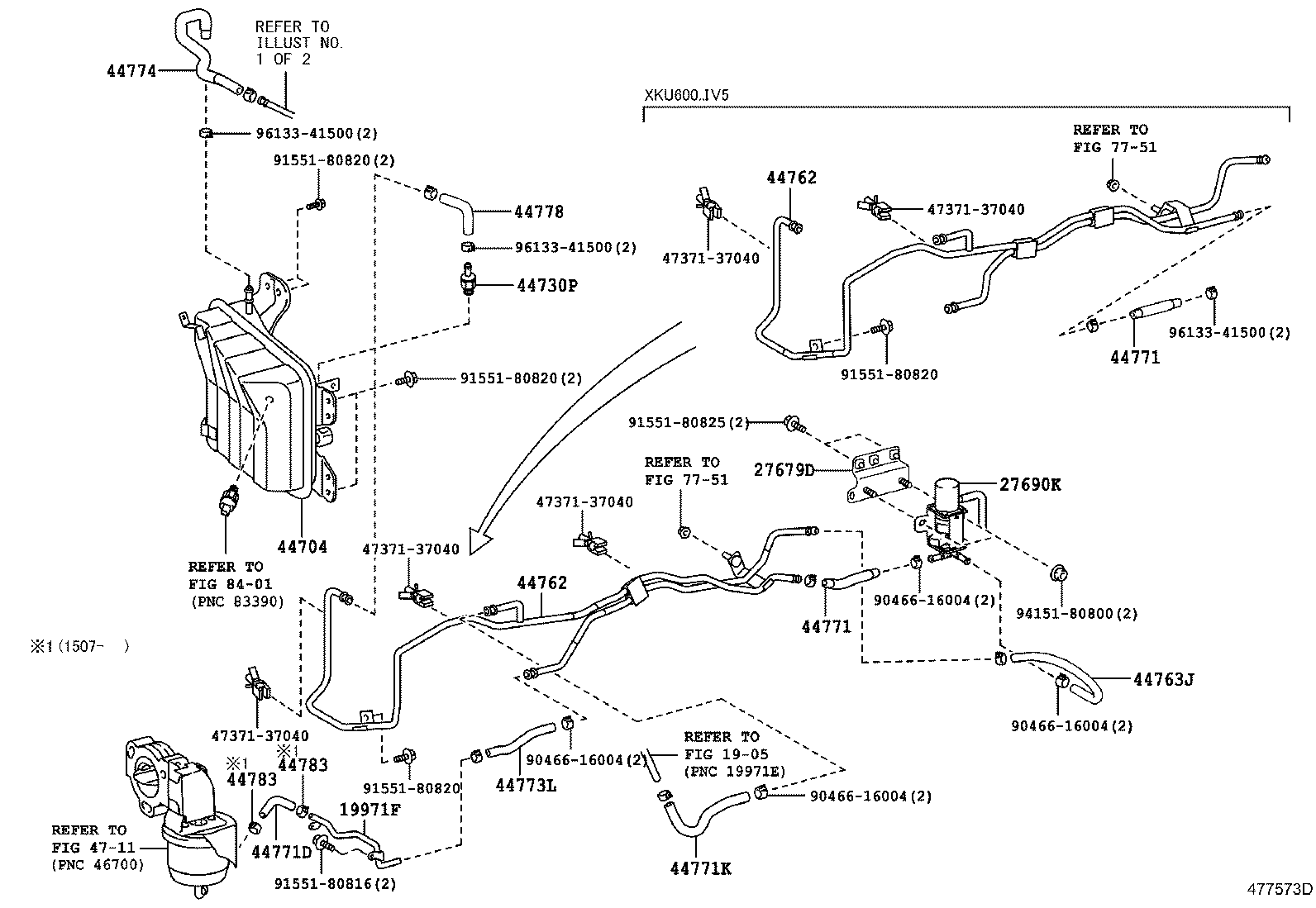 19971-78340 PIPE, VACUUM product image